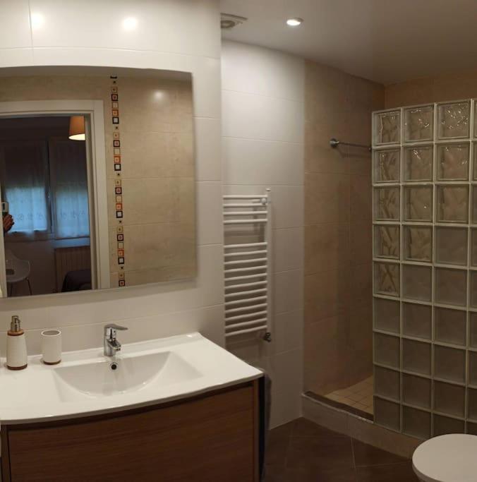 Acogedor Y Precioso Apartamento + Parking Privado San Sebastián Exteriör bild